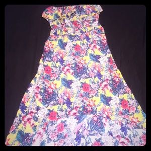 Floral sleeveless dress